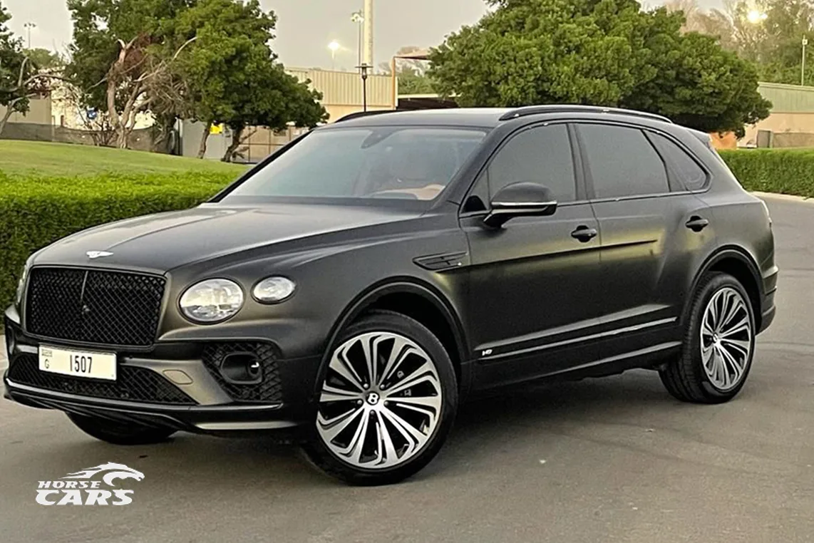 Bentley Bentayga (Black) rental Dubai