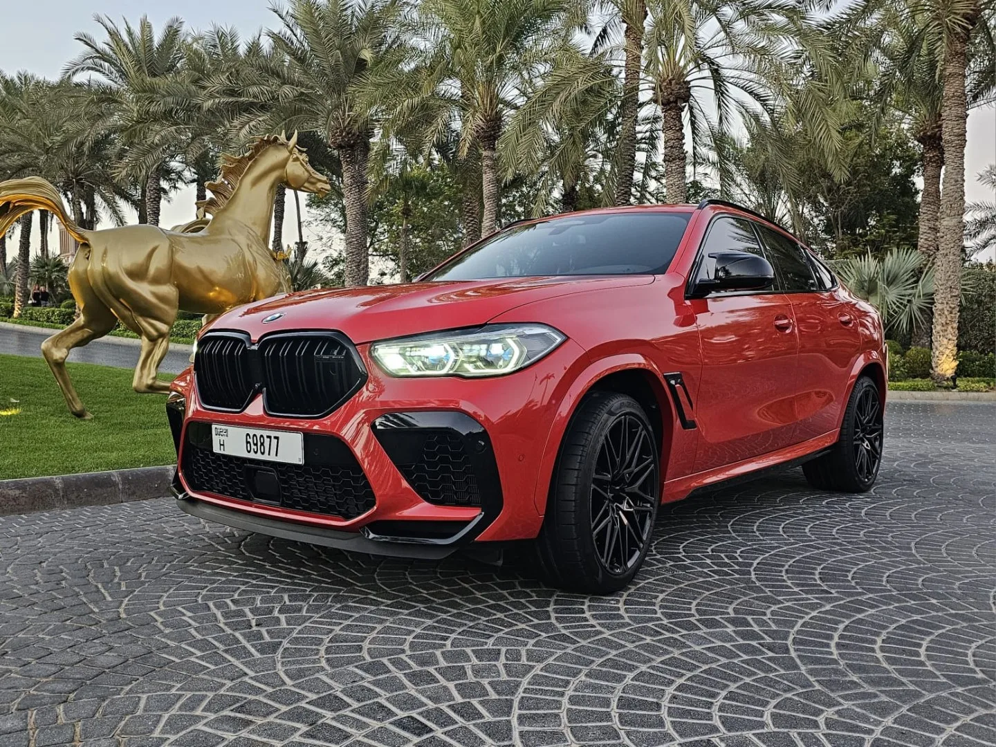 BMW X6M Competition rental Dubai