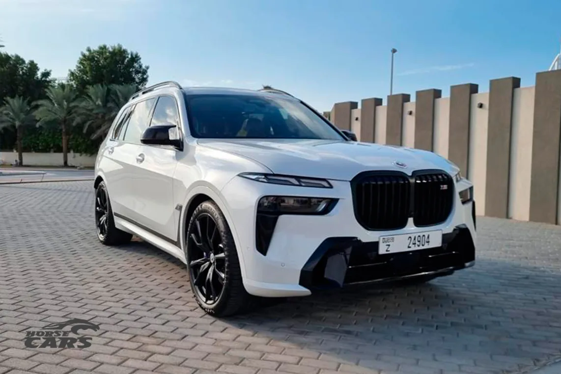 BMW X7 M60 rental Dubai
