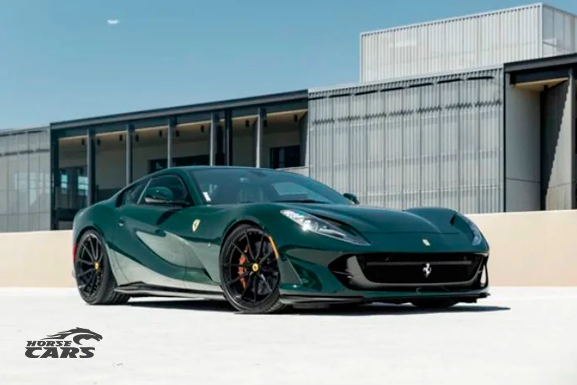 Ferrari 812 GTS rental Dubai