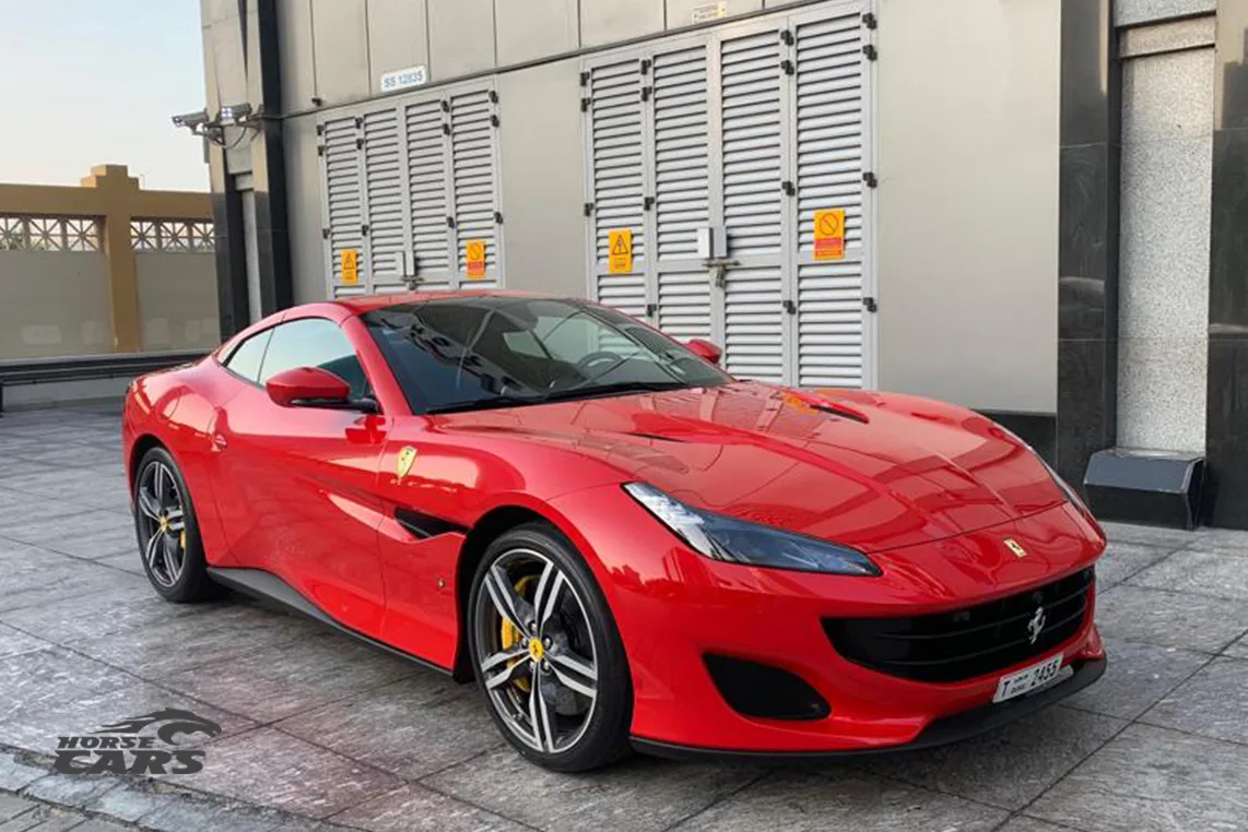 Ferrari Portofino rental Dubai