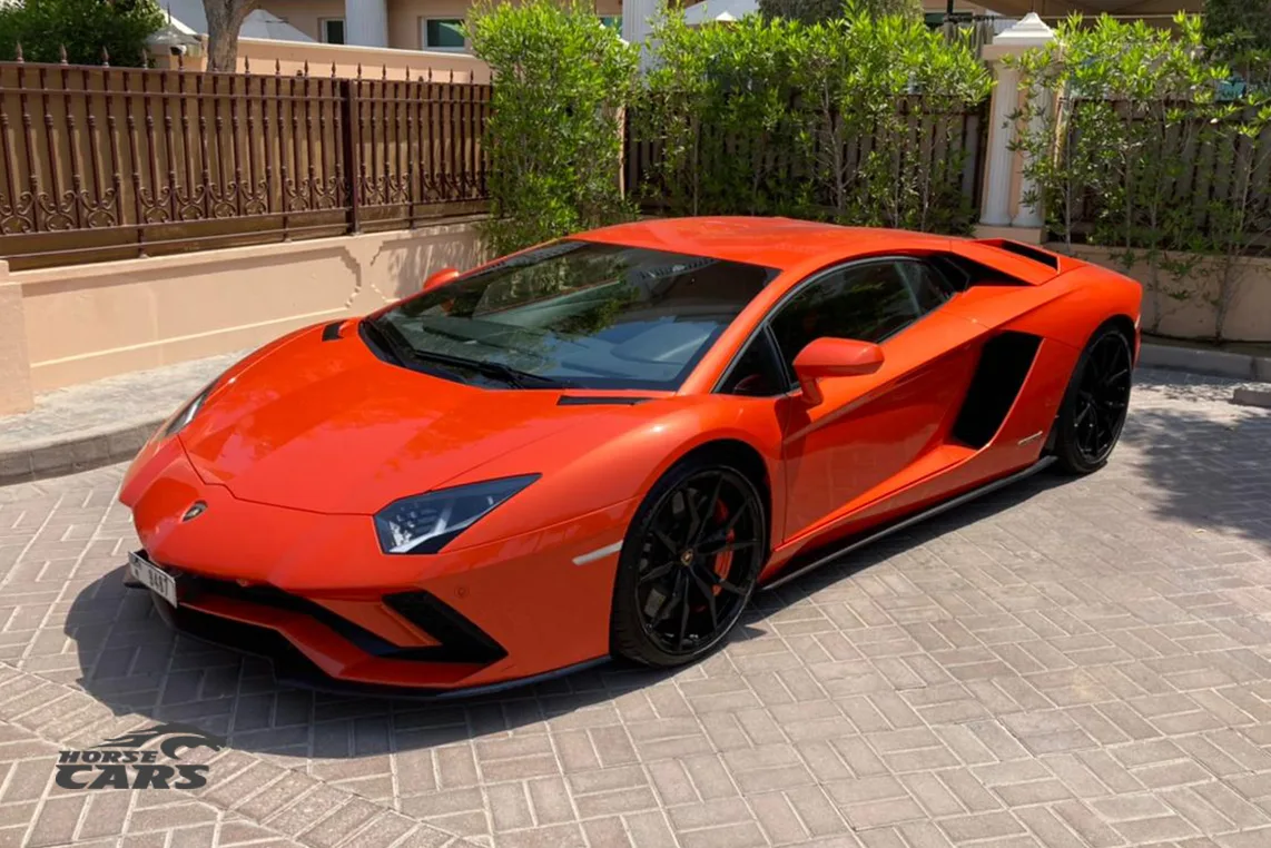Lamborghini Aventador S rental Dubai