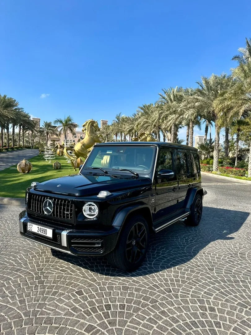 Mercedes-Benz G63 AMG (black) rental Dubai