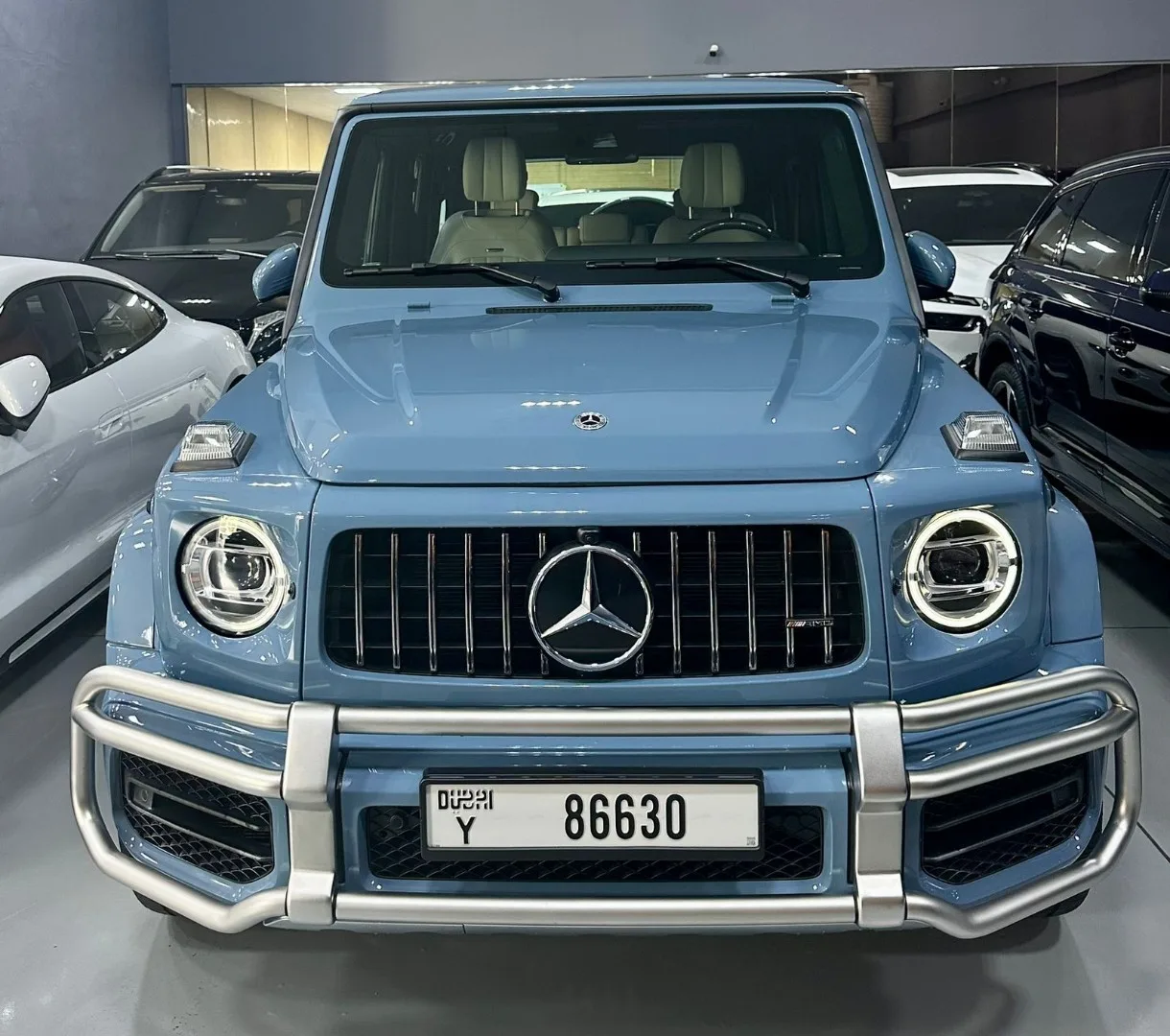 Mercedes-Benz G63 AMG (China blue) rental Dubai