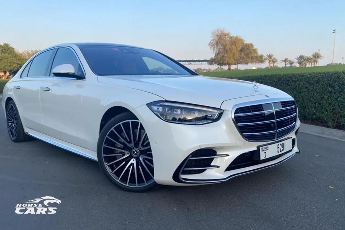 Mercedes-Benz S500 AMG (white) rental Dubai