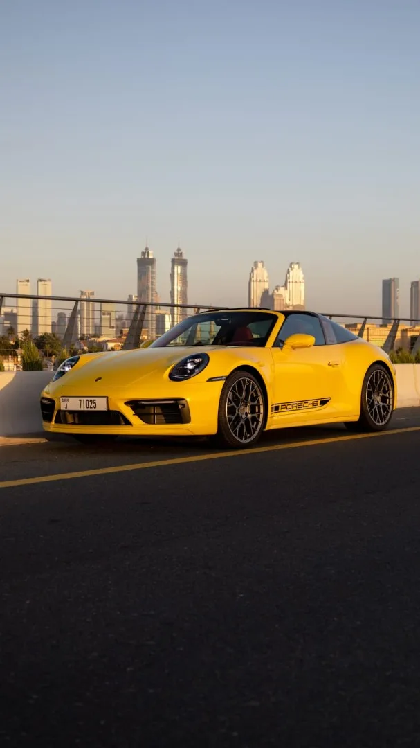 Porsche 911 Targa rental Dubai