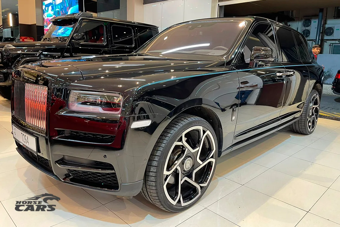 Rolls-Royce Cullinan Black Badge rental Dubai