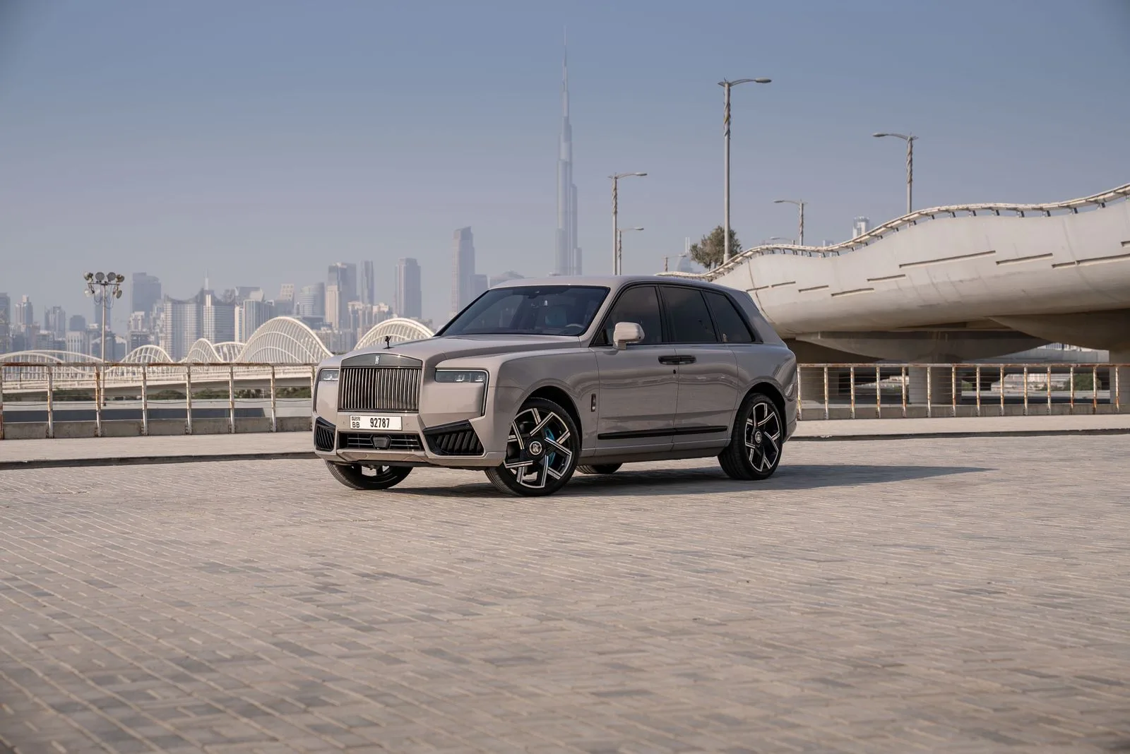 Rolls-Royce Cullinan (grey) rental Dubai