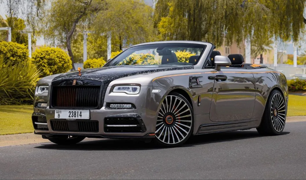 Rolls-Royce Dawn (gray) rental Dubai